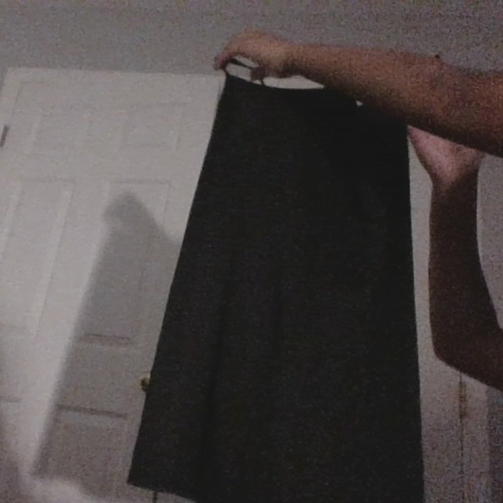 Black tank top